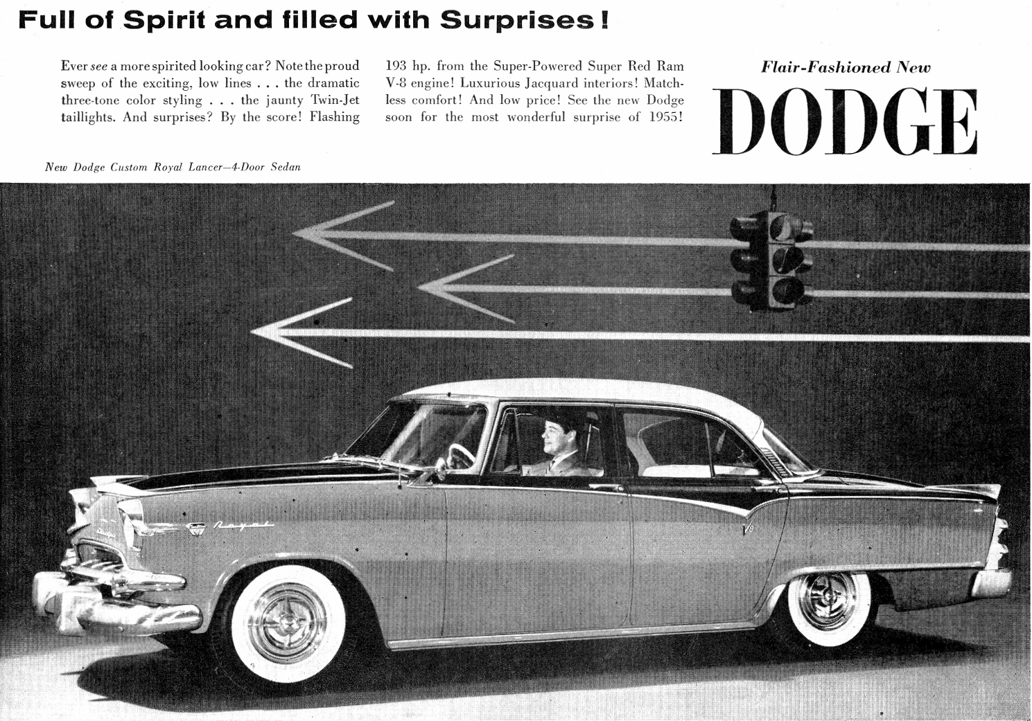 1955 Dodge Custom Royal Lancer 4 Door
